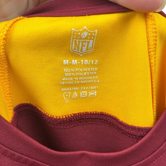 Vintage NFL Redskins Football shirt, unisex youth size Medium 10/12, sports - Picture 4 of 5
